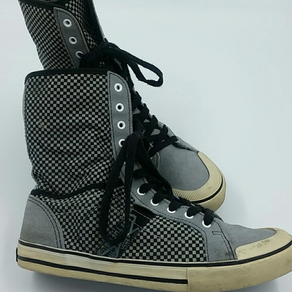VANS l Wellesley Hi Tops Checkered - Picture 4 of 8